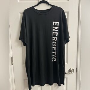 Long plus size tee 3x